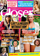 Andrea McLean appears in Closer magazine