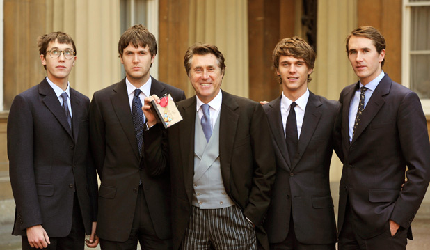 Bryan Ferry and sons