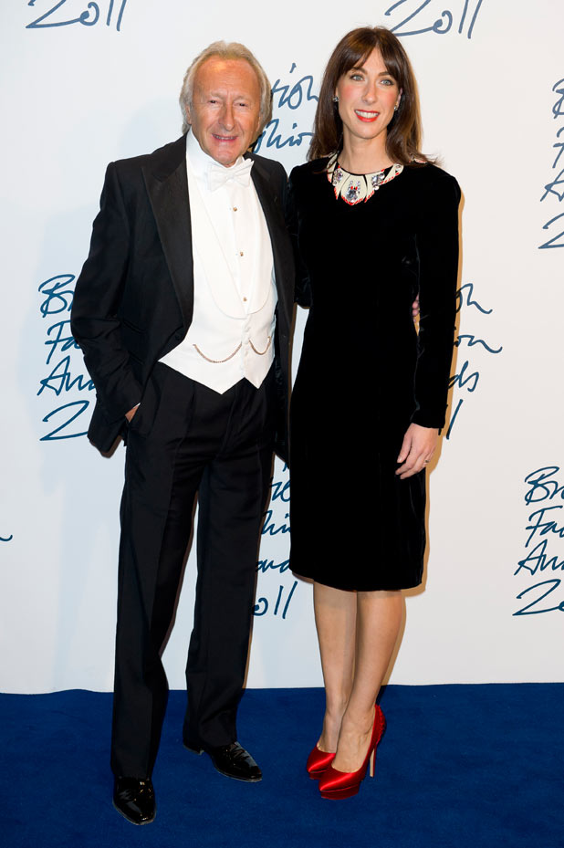 British entrepreneur Harold Tillman and Samantha Cameron