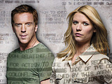 Homeland: Damian Lewis as Nicholas "Nick" Brody and Claire Danes as Carrie Mathison