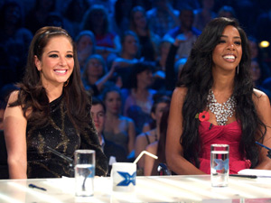 Tulisa Contostavlos and Kelly Rowland
