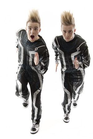 The Disney Universe Jedward 'Suit Up Challenge: Jedward dress up as their favourite Disney Universe characters