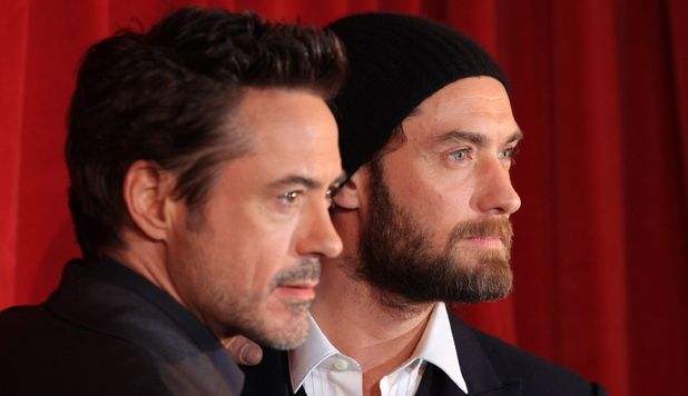 Robert Downey Jr and Jude Law