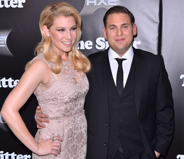 Ari Graynor and Jonah Hill