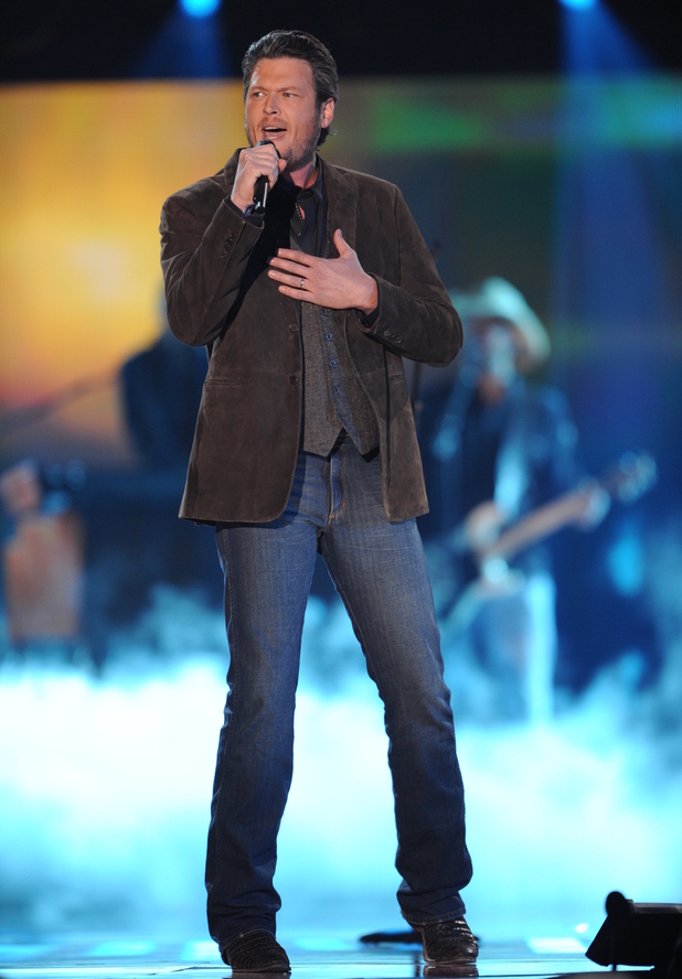 Blake Shelton at the American Country Awards 2011 on Fox