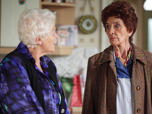 Dot learns that Pat has discharged herself from hospital
