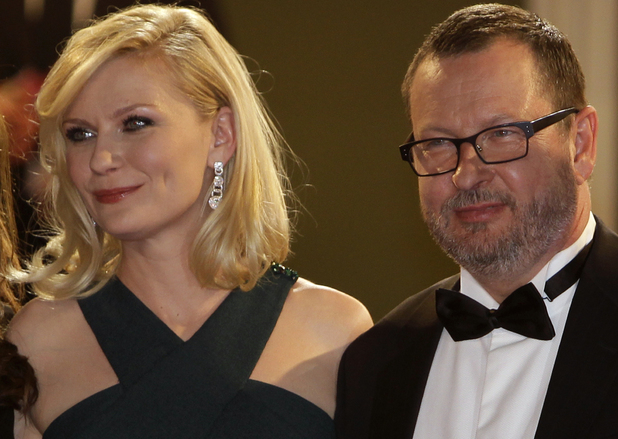 Kirsten Dunst and Lars Von Trier