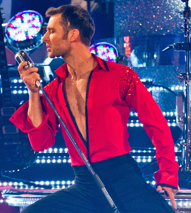 Harry Judd during the dress rehearsal for the Strictly final
