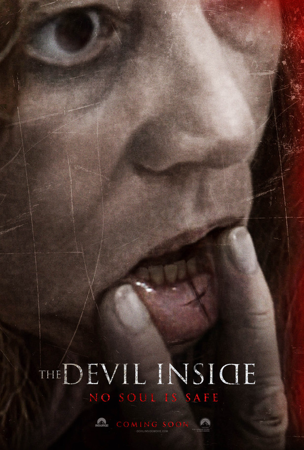 little girl with devil inside