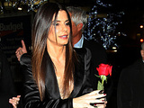 Sandra Bullock given a single red rose by a fan
The New York Premiere of 'Extremely Loud and Incredibly Close' held at The Ziegfeld Theatre