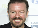 Ricky Gervais jokes that Louis CK has never thanked him for his career.