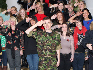 Gareth Malone and The Military Wives choir 