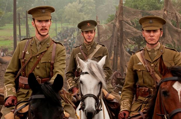 Major Jamie Stewart (Benedict Cumberbatch) and Captain Nicholls