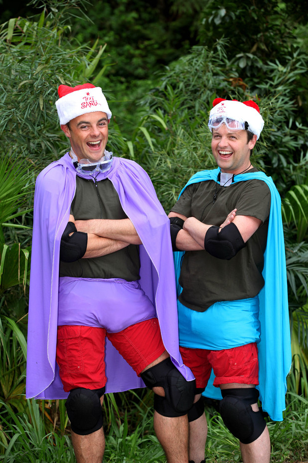 Ant and Dec take on the Cyclone Bushtucker trial for ITV's Text Santa charity appeal