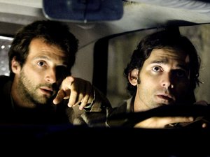 Mathieu Kassovitz and Eric Bana in 'Munich' (2005)