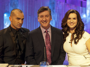 The new judges: Louie Spence, Robin Cousins and Katarina Witt