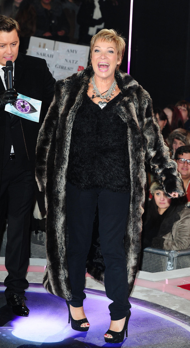 Denise Welch is the twelfth celebrity to enter the Big Brother House