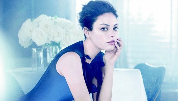 Mila Kunis in her new Dior campaign