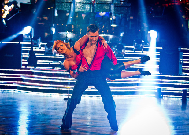 Harry Judd dancing with Aliona