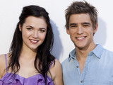 Demi Harman (Sasha Bezmel, Home and Away) with Brenton Thwaites (Stu Henderson, Home and Away)