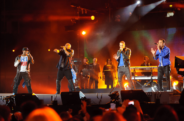 British Single: JLS performing at the Michael Forever Michael Jackson tribute concert