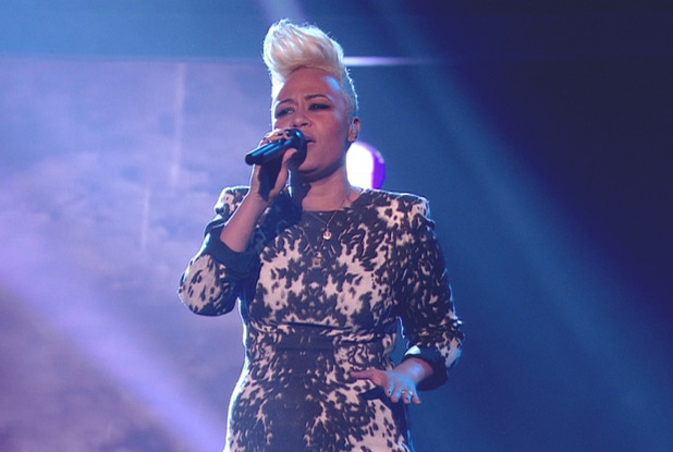 Critics' Choice: Emeli Sande performing with Professer Green on 'The X Factor'