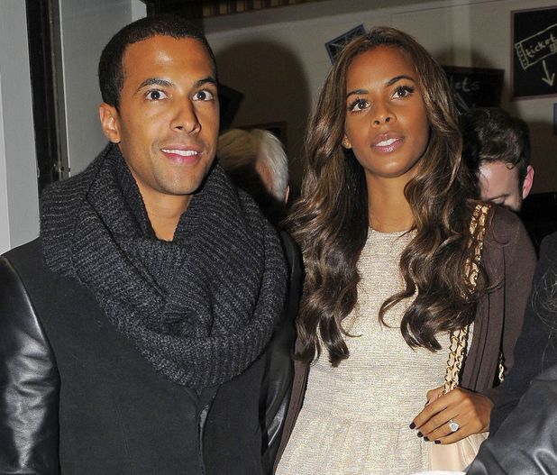 Marvin Humes and Rochelle Wiseman