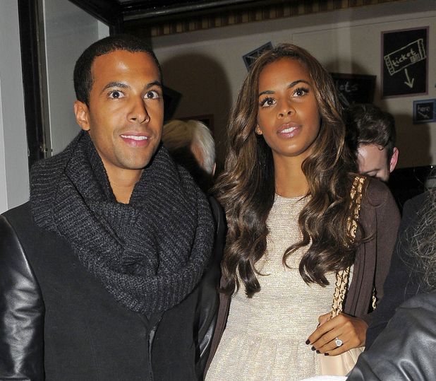 Marvin Humes and Rochelle Wiseman