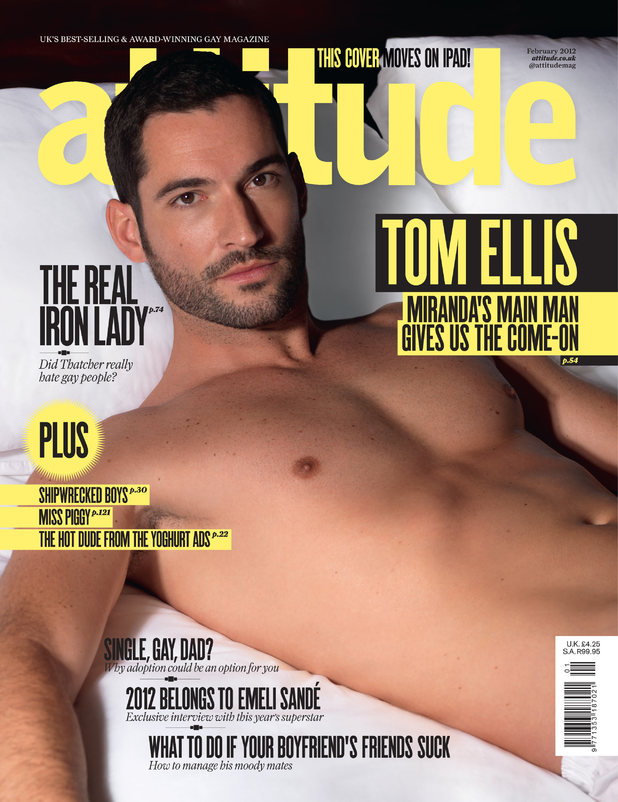 Attitude magazine February 2012 Cover