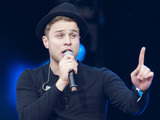 British Single: Olly Murs performs at the Sainsbury's super Saturday on Clapham Common in London