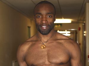 Sebastien Foucan behind the scenes of 'Dancing On Ice'
