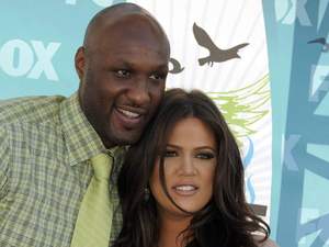 Lamar Odom and Khloe Kardashian