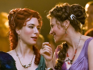 Lucy Lawless in 'Spartacus: Gods Of The Arena'