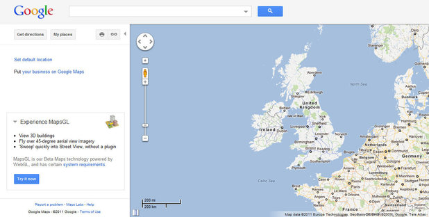 Google Maps Screenshot