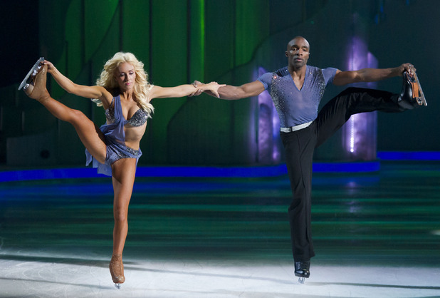 Brianne Delcourt and Sebastian Foucan 