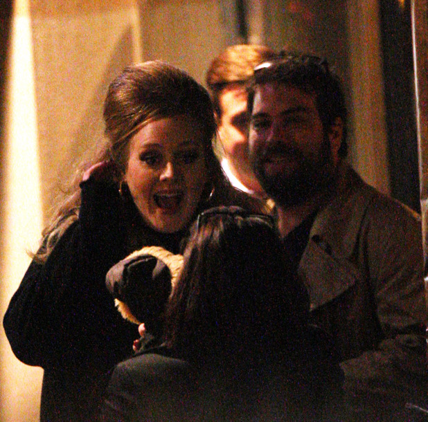 Adele and boyfriend Simon Konecki