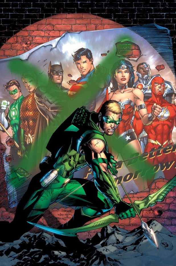 'Justice League' #8 artwork
