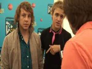 Danny and Tom from McFly