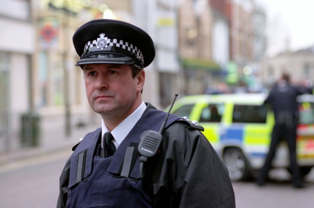 Colin Tarrant as Inspector Andrew Monroe on 'The Bill'