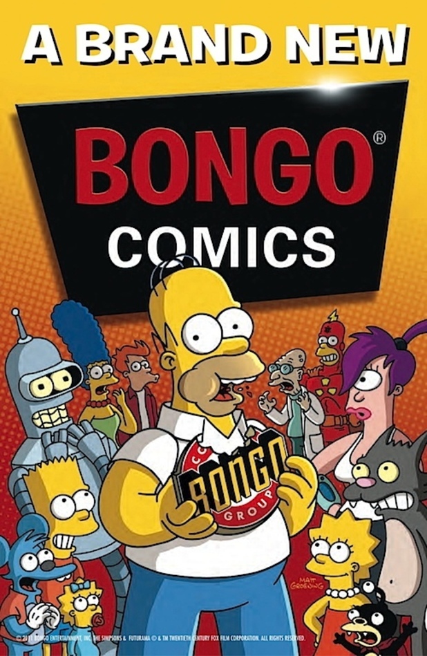Bongo Comics New Logo