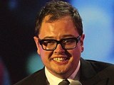 Alan Carr with the award for Best Talk Show on stage during the 2012 NTA Awards