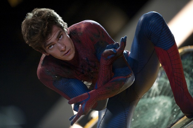 Andrew Garfield in 'The Amazing Spider-Man'.