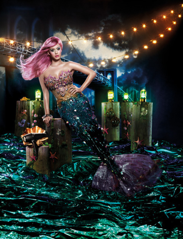 Katy Perry in her new GHD advert