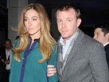 Jacqui Ainsley and Guy Ritchie at the H.R. Owen and Boujis Mayfair Party to launch the Bentley Continental GT V8 at Jack Barclay Bentley,
London