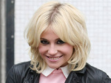 Pixie Lott
leaves the ITV studios
London
