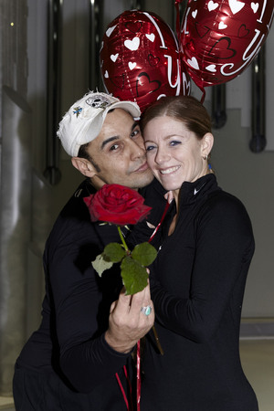 'Dancing On Ice - Behind the scenes' Valentine Day Special: Chico and Jodeyne Higgins
