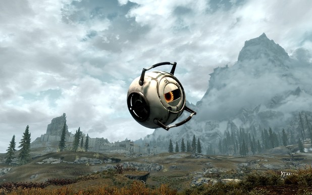 Skyrim Portal 2 mod