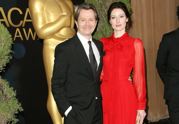 Gary Oldman and Alexandra Edenborough