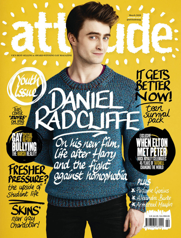 Daniel Radcliffe, Attitude magazine
