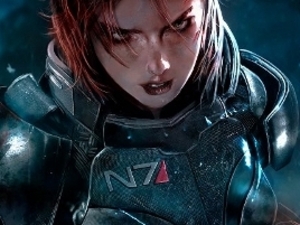 Mass Effect 3 female Shepard